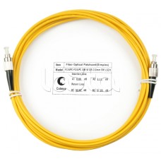 Шнур оптический simplex FC-FC 9/125 sm 5м LSZH Cabeus FOP(s)-9-FC-FC-5m