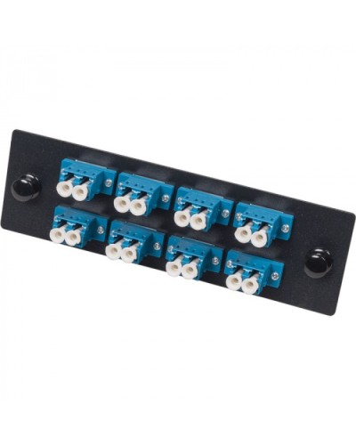 Адаптерная панель для кроссов LAN-FOBM с 8 дуплексными адаптерами LC/OS2 LANMASTER (LAN-APM-8x2LC/OS2) в Махачкале Кроссы оптические Pintop.ru