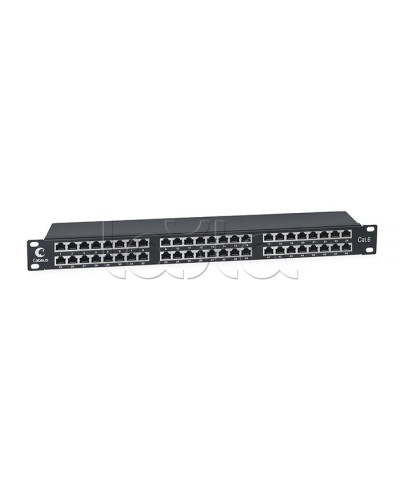Патч-панель Cabeus PLHD-48-Cat.6-SH-Dual IDC-1U в Махачкале Патч панель Pintop.ru