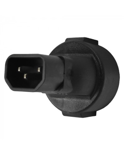 Адаптер переходной, розетка Schuko - вилка C14, 220В, 10А, черный LANMASTER (LAN-PPS/14-BK) в Махачкале Проходные адаптеры и розетки оптические Pintop.ru