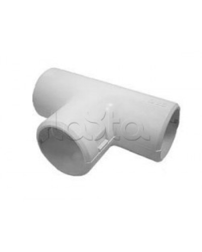 Тройник для труб D20 мм (цвет чёрный) Экопласт 41320-BL в Махачкале Аксессуары для труб (ОКЛ) Экопласт Pintop.ru