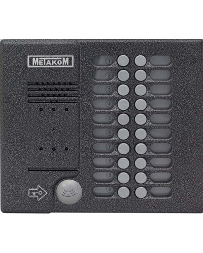 Блок вызова домофона Метаком MK20.2-MFEVN в Махачкале Вызывные видеопанели малоабонентные Pintop.ru