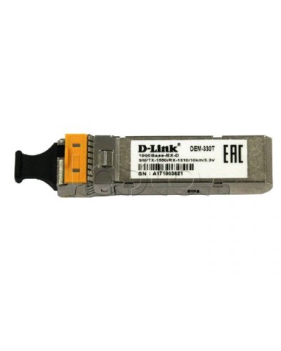WDM SFP-трансивер D-Link 330T/3KM/A1A в Махачкале Модули SFP/XFP/GBIC Pintop.ru