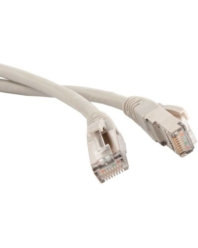 Патч-корд RJ45 FTP кат.6A, 1.0 м, серый LSZH LANMASTER LAN-PC45/S6A-1.0-GY в Махачкале Патч-корды и пигтейлы Pintop.ru