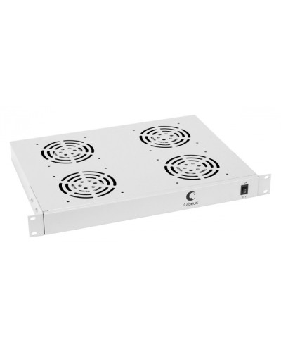 Панель вентиляционная с 4 вентиляторами Cabeus JG03 в Махачкале Вентиляторные модули Pintop.ru