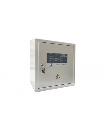 Шкаф управления адресный Рубеж ШУН/В-15-03-ПЧ-R3 IP54 в Махачкале Адресная система пожарной сигнализации РУБЕЖ Pintop.ru