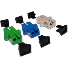 Адаптер оптический SC/APC, SM, симплексный LANMASTER LAN-SC-AM-APC