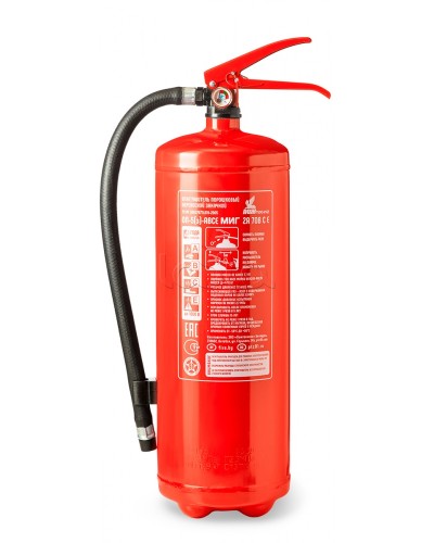 Огнетушитель ПОЖТЕХНИКА ОП-5(з) МИГ (2А, 89В, С, Е) в Махачкале Огнетушители Pintop.ru