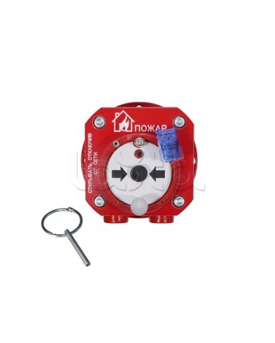 Извещатель пожарный ручной взрывозащищенный Спектрон-512-Exd-Н-ИПР-А-HART в Махачкале Пожарные извещатели (Ex) Pintop.ru