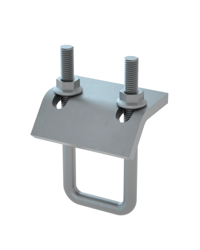 Зажим балочный усиленный 41 21-42 М8 КМ-Профиль (ZBU41 21-42 M8) в Махачкале Крепеж Pintop.ru