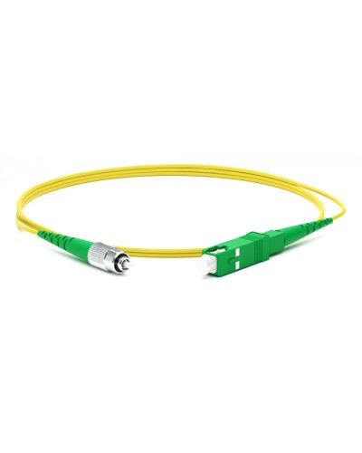 Патч-корд волоконно-оптический Hyperline FC-S2-9-FC/AR-SC/AR-H-3M-LSZH-YL в Махачкале Патч-корды оптические Pintop.ru