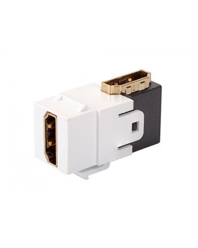 Модуль HDMI keystone 90 градусов, белый Eurolan (16B-HD-04WT) в Махачкале Модули Keystone Pintop.ru