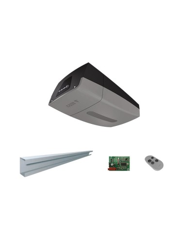 Комплект автоматики для секционных ворот Came VER 06 (VER06DES 2.7 KIT) на основе привода VER06DES (встроенный блок управления, радиоуправление, направляющий профиль) в Махачкале Автоматизация ворот Pintop.ru