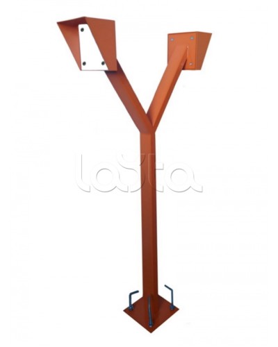 Стойка для считывателя Аякс 150х150 мм, оранжевая, Базовая, двусторонняя Магнито-контакт в Махачкале Дополнительное оборудование для СКУД Pintop.ru