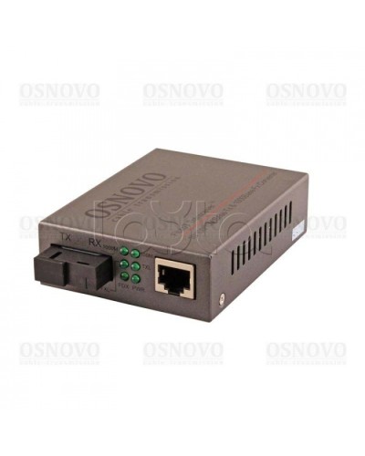 Медиаконвертер Gigabit Ethernet OSNOVO OMC-1000-11S5a в Махачкале Медиаконвертеры Pintop.ru