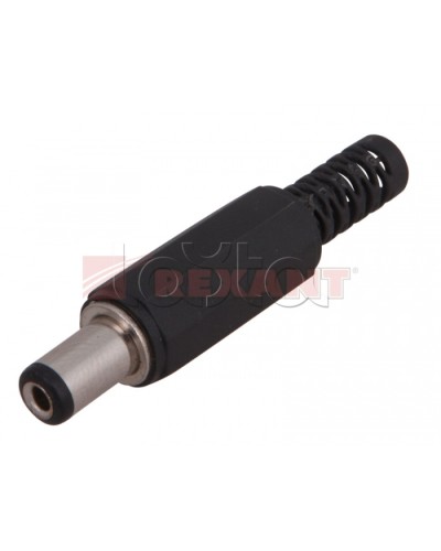 Разъем питания штекер 2.1х5.5x10 мм (50шт/уп) REXANT 14-0311 в Махачкале Коннекторы Pintop.ru