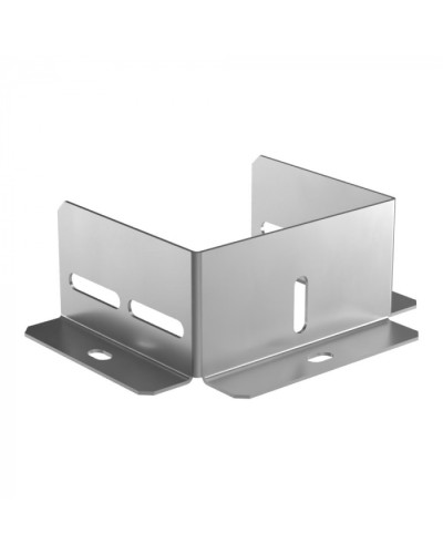 Универсальный ввод трассы лотков Стандарт INOX (AISI 304) 100х100 Промрукав (PR16.3676) в Махачкале Аксессуары для лотков Pintop.ru