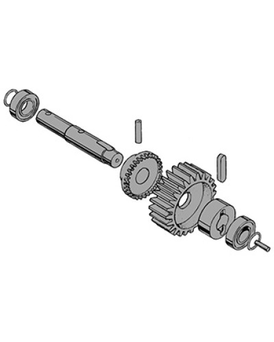 Вал в сборе C-BY Came 119RIC031 в Махачкале Запчасти для шлагбаумов и автоматики Pintop.ru
