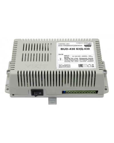 Блок управления Vizit БУД-430S в Махачкале Блоки управления многоабонентные Pintop.ru