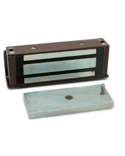 Замок электомагнитный Олевс М1-500 (коричневый) в Махачкале Электромагнитные замки Pintop.ru