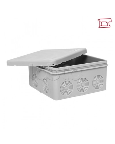 Коробка распред. КМР-030-034 пылевлагозащ. без мембранных вводов (100х100х55) EKF (plc-kmr-030-034) в Махачкале Распределительные коробки Pintop.ru