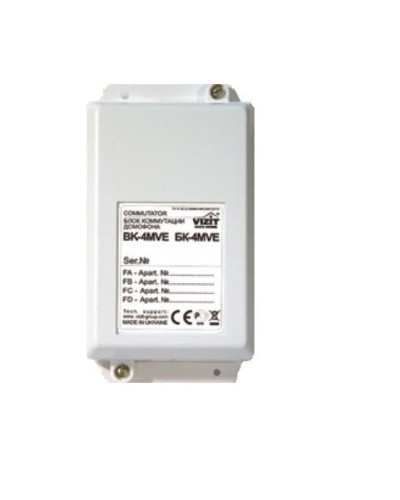 Блок коммутации домофонов Vizit БК-4MVE в Махачкале Блоки управления многоабонентные Pintop.ru