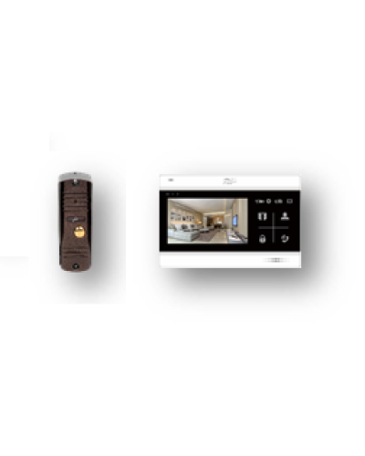 Комплект видеодомофона Fox FX-VD5SL-KIT АГАТ 5B КОМПЛЕКТ (FX-CP7) в Махачкале Комплекты домофонов Pintop.ru