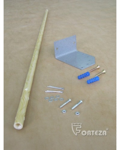 Комплект монтажных частей извещателя РЕЛЬЕФ Forteza КМЧ-СТ1 в Махачкале Аксессуары для средств охраны периметра Pintop.ru