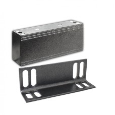 Замок электромагнитный Олевс М1-150 с уголком серый