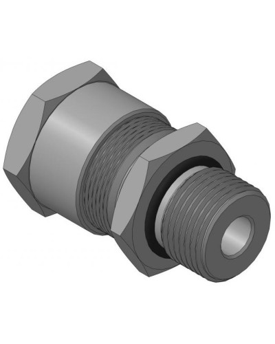 Кабельный ввод с резьбой G1/2 для открытой прокладки кабеля с проходным диаметром d=4-8 мм Спектрон КВН-ЕХЕ-8-М-G1/2 в Махачкале Аксессуары для кабель-канала Pintop.ru