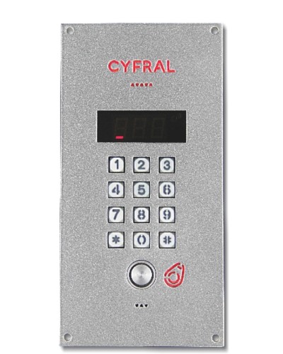 Блок вызова Цифрал CCD-20.1/TC ЦФРЛ.468369. в Махачкале Блоки вызова многоабонентные Pintop.ru