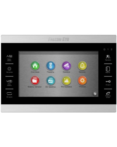 Видеодомофон Falcon Eye FE-70 ATLAS HD (Black) VZ в Махачкале Абонентские видеоустройства Pintop.ru