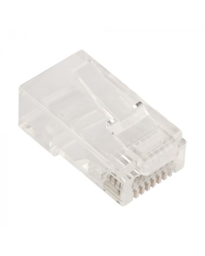 Коннектор RJ45 тип EZ, 8P8C, UTP, Cat.5e, универс, покрытие 50 микрон,100 шт LANMASTER (LAN-EZ45-8P8C/U5E-100) в Махачкале Коннекторы и разъемы Pintop.ru