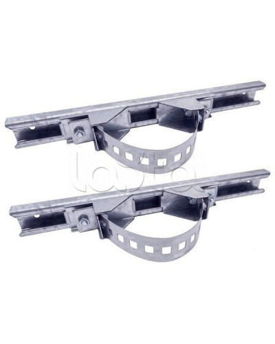 Комплект кронштейнов для крепления ТШ и коммутаторов на опору Релион Крепление ТШ и коммутаторов на опору в Махачкале Кронштейны и адаптеры для камер и мониторов Pintop.ru