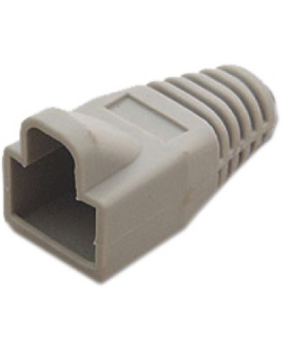 Колпачок изолирующий для разъемов RJ-45 серый (10шт.) Hyperline BOOT-GY-10 в Махачкале Коннекторы и разъемы Pintop.ru