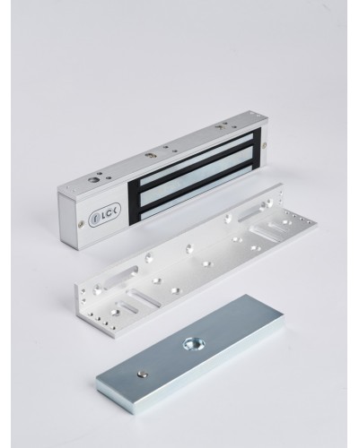 R-Lock RL-EML280-L0S - Электромагнитный замкок, 280кг, DC12/24B, цвет серебристый сатинированный алюминий RAL 7047 в Махачкале Электромагнитные замки Pintop.ru