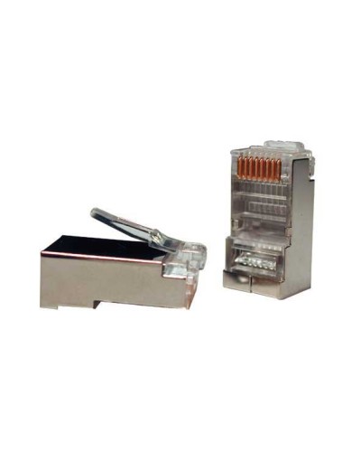 Разъем RJ-45 кат.5е под витую пару Cabeus 8P8C-SH в Махачкале Коннекторы и разъемы Pintop.ru
