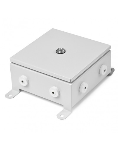 Коробка монтажная огнестойкая металлическая герметичная КМОМГ (12к х 10мм) 150х200х60 IP 54 (6 вводов) ПожТехКабель (076-452) в Махачкале Распределительные коробки Pintop.ru