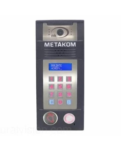 Многоабонентый антивандальный блок вызова со встроенной гибридной видеокамерой Метаком MК2018-TMRFGVH в Махачкале Блоки вызова многоабонентные Pintop.ru