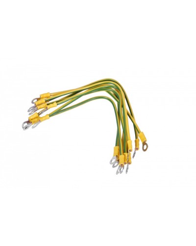 Комплект проводов заземления для шкафов EMS Elbox (EMS-PZ) в Махачкале Аксессуары для стоек и шкафов Pintop.ru