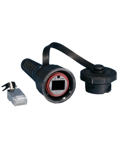 Разъем промышленный RJ-45 Hyperline (PLUG-IE-8P8C-PV-C6-SH) в Махачкале Коннекторы Pintop.ru