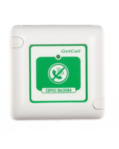 Кнопка сброса проводная Getcall GC-0421W1 в Махачкале Переговорные устройства Pintop.ru