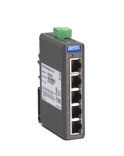 Коммутатор неуправляемый промышленный 5-портовый Moxa EDS-205 в Махачкале Коммутаторы Pintop.ru