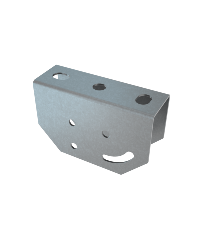 Универсальная потолочная скоба S:2,0 мм HD КМ-Профиль (UPD HD) в Махачкале Аксессуары для лотков Pintop.ru