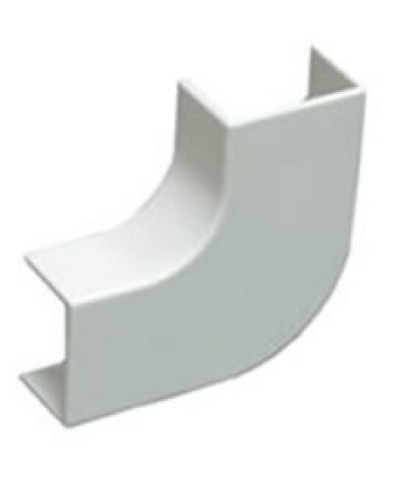 Угол плоский плавный стандарт TIA 40x25 мм Экопласт 72308R в Махачкале Аксессуары для кабель-канала Pintop.ru
