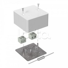 Коробка огнест40-0460-FR6.0-4-П Е15-Е60 (латунь) с термопред 85х85х45 Промрукав (40-0460-FR6.0-4-П-Е60)