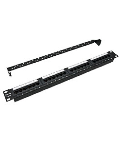 Патч-панель 19, 1U, 24xRJ45 Cabeus PL-24-Cat.5e-Dual IDC в Махачкале Патч панель Pintop.ru