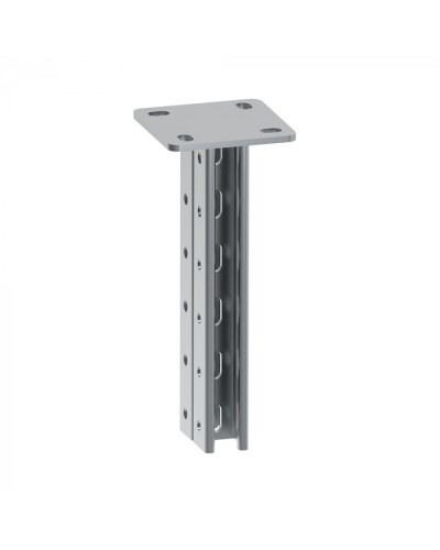 Стойка STRUT двойная HDZ ССД-41х41х3000 (2,5мм) Промрукав (PR08.8504) в Махачкале Аксессуары для лотков Pintop.ru