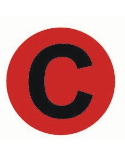 Наклейка C d=20мм EKF PROxima (an-2-9-2) в Махачкале Аксессуары для стоек и шкафов Pintop.ru