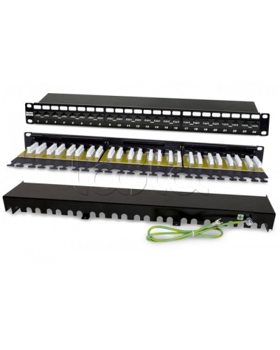 Патч-панель Hyperline PP2-19-24-8P8C-C6A-110D в Махачкале Патч панель Pintop.ru